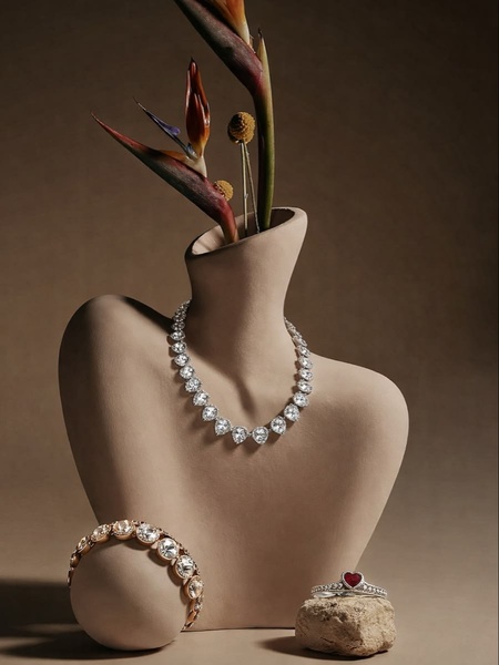 Sculptural Jewelry Showcase